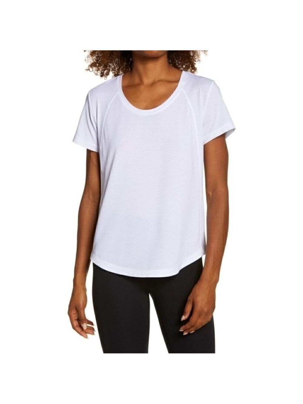 New Zella | Alli Performance T-shirt in White